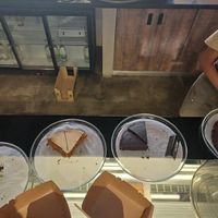 Lots of vegan things for people with a sweet tooth. at Coffee & Plant in Nairobi