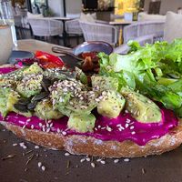 Avocado toast. at Coffee & Plant in Nairobi