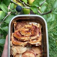apfel mandel schnecke 4,30€ at Zeit für Brot in Dusseldorf