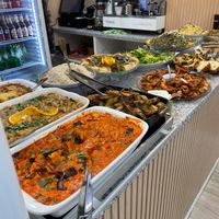 Buffet selection - changes daily at Verde Hut in Porto