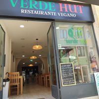 Great and beautiful place.. vegan restaurant 👍🏻🌱 at Verde Hut in Porto