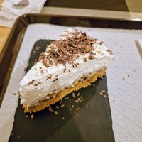 Banana pie (not included in the buffet but absolutely worth the price) at Verde Hut in Porto