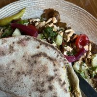 Vegan kebab   at The Salon Restaurant @ Skeppet GBG in Gothenburg