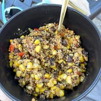 Vegetarian veggie bowl at Blawenburg Bistro in Skillman