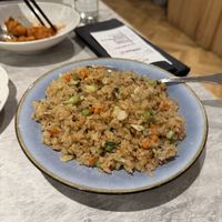 Mixed vegetable fried ricee  at Yang Shin 養心茶樓 in Taipei