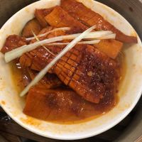 Braised King Oyster Mushrooms with XO Sauce at Yang Shin 養心茶樓 in Taipei