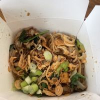 Build a box with noodles and mongolian sauce  at Stir House - Vegan Stir Fry in Atlanta