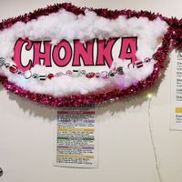 Drinks menu etc at Chonk in Malaga