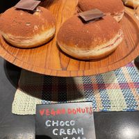 Chocolate cream filled all vegan   at Chocolate Bank in Kamakura