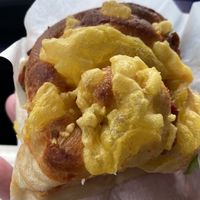 Savoury brioche - way more delicious than this pic shows  at Maison des Lys Pâtisserie - Mt Eden in Auckland