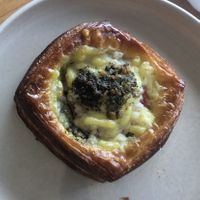 Tart with cheese tomato and pesto   at Maison des Lys Pâtisserie - Mt Eden in Auckland