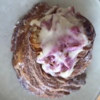 Raspberry cruffin?  at Maison des Lys Pâtisserie - Mt Eden in Auckland