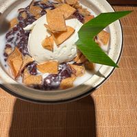 Desert - pandan rice at Mias Restaurant  in Hanoi