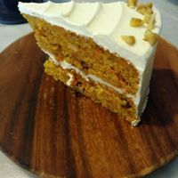 carrot cake at Plant Bakery 플랜트 in Seoul