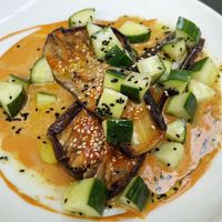 Lunch deal aubergine at WILLICHS in Mainz