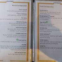 Vegan opties op de lunchkaart at Markant in Lichtenvoorde