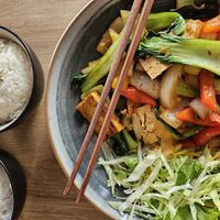 Dau Phu Xao Sa Ot at Pho Co Vietnamese Kitchen in Neuss