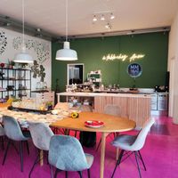 Interior at à Table Chez Anou in Geneva