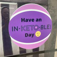 Door sign. at The Inketoble Cafe in New York City