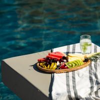 Bios Santorini, Vegan Boutique Hotel outdoor area pool at The Noverian Bios Santorini, Vegan Boutique Hotel in Santorini