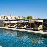 Bios Santorini, Vegan Boutique Hotel outdoor area pool at The Noverian Bios Santorini, Vegan Boutique Hotel in Santorini