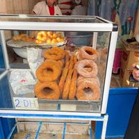 Sfenj morrocan vegan donut  at Moroccan Doughnuts Sfenj in Essaouira