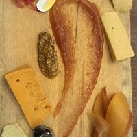 Cheese board! Cheddar, Havarti, Parmesann  at Bouquet in Covington