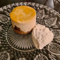 Baked soy cheesecake at Bio Cafe in Tokyo