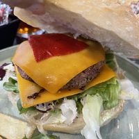 Hamburguesa vegana  at Wakanda Ourense in Ourense