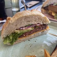 Hamburguesa vegana  at Wakanda Ourense in Ourense