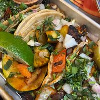 Veggie Tacos al Carbon at Chapala Mexican Restaurant  in Ann Arbor