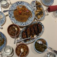 Starters and mains   at Osmanly Restaurant in Cairo