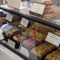 sweets offer (mostly not vegan) at Dining Raum in Frankfurt