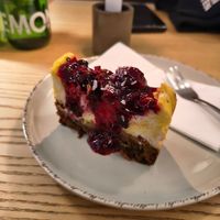 Käsekuchen at Good One Café - Schanze in Hamburg