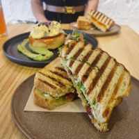 Capresse sandwich at Asante in Barcelona