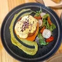 Egg Benedict at Asante in Barcelona