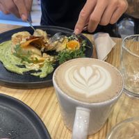 Chai latte!  at Asante in Barcelona