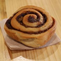 Cinnamon roll at Asante in Barcelona