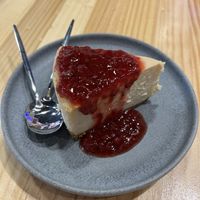 Vegan Cheesecake ❤️💚🍀  at Asante in Barcelona