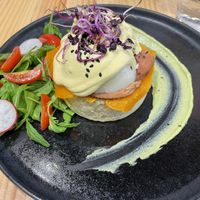 Egg benedict  at Asante in Barcelona