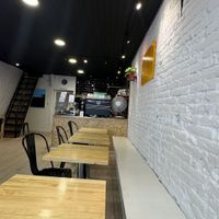 Inside seating,  at Asante in Barcelona
