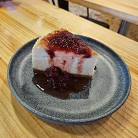 Strawberry Cheesecake at Asante in Barcelona