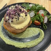 Eggs Benedict  at Asante in Barcelona