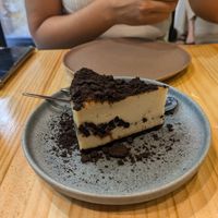 Oreo cheesecake at Asante in Barcelona