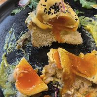 Egg(cutted) at Asante in Barcelona