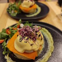 Eggs Benedict at Asante in Barcelona