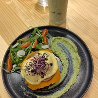 Eggs Benedict at Asante in Barcelona