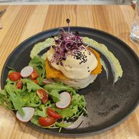 Eggs Benedict at Asante in Barcelona