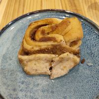 Cinnamon roll at Asante in Barcelona