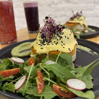 Eggs Benedict  at Asante in Barcelona